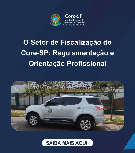 Core-SP | Conselho Regional dos Representantes Comercias do Estado de São Paulo