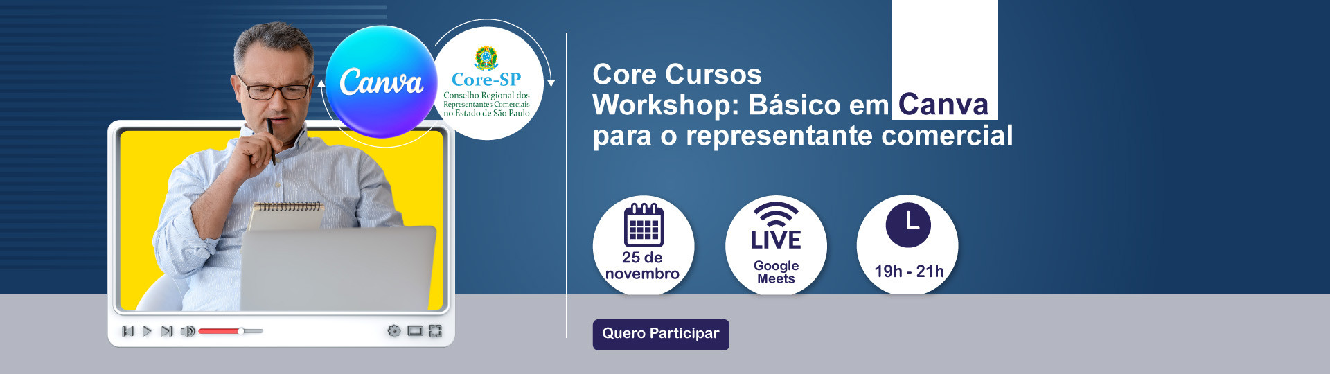 Core-SP | Conselho Regional dos Representantes Comercias do Estado de São Paulo