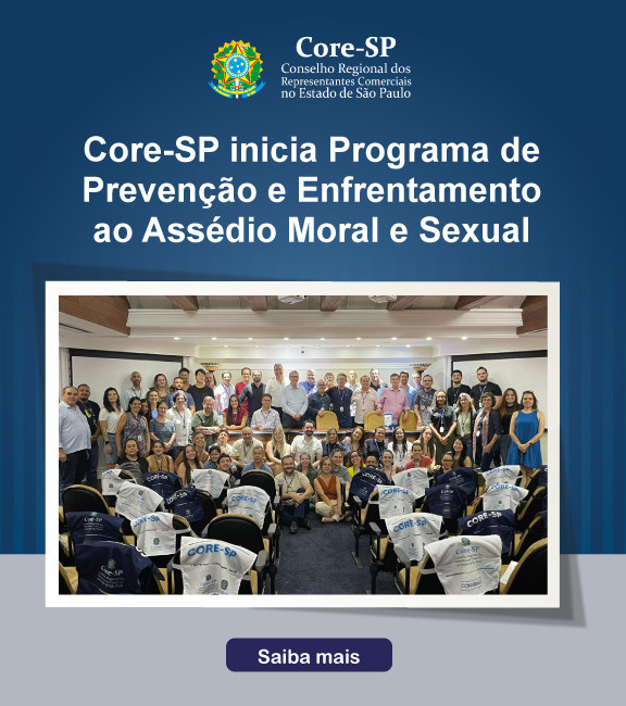 Core-SP | Conselho Regional dos Representantes Comercias do Estado de São Paulo