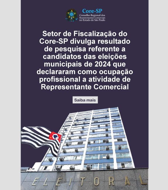 Core-SP | Conselho Regional dos Representantes Comercias do Estado de São Paulo