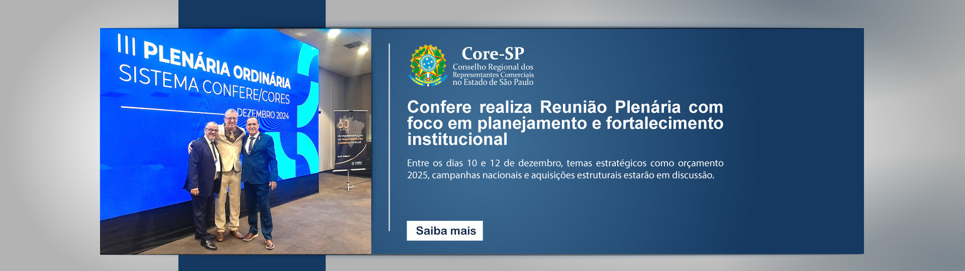 Core-SP | Conselho Regional dos Representantes Comercias do Estado de São Paulo