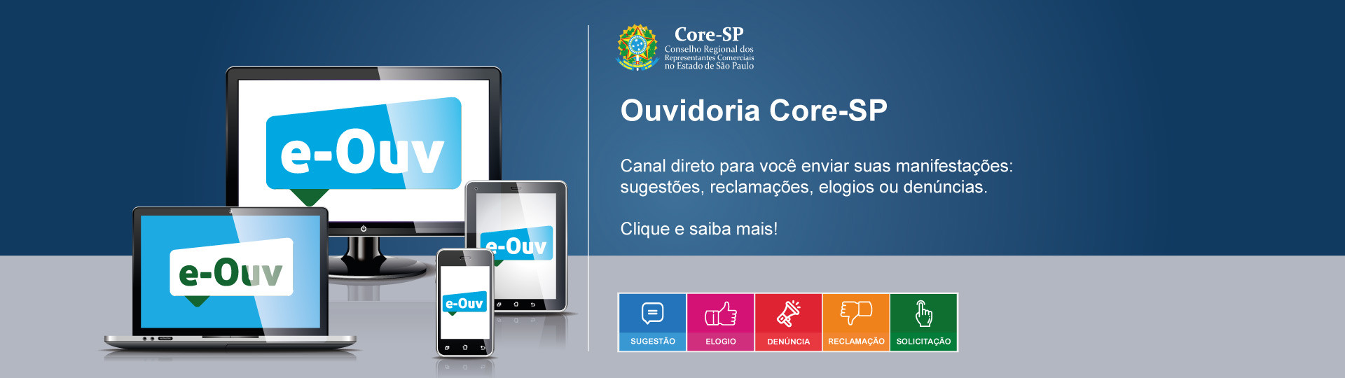 Core-SP | Conselho Regional dos Representantes Comercias do Estado de São Paulo