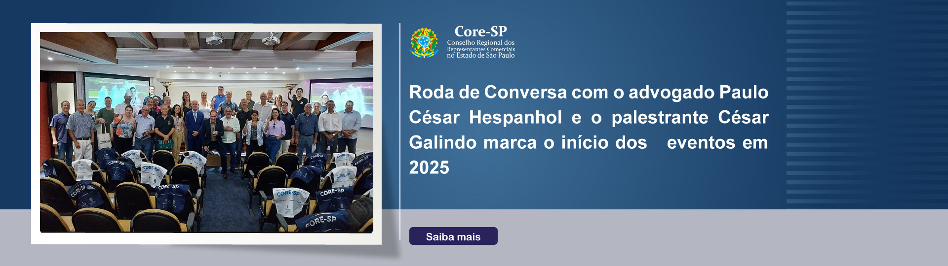 Core-SP | Conselho Regional dos Representantes Comercias do Estado de São Paulo