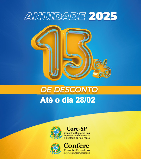 Core-SP | Conselho Regional dos Representantes Comercias do Estado de São Paulo